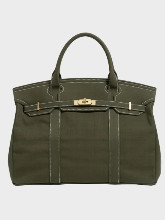 Canvas Boatkin Handbags - NWT Olive Green Canvas Boatkin Bag